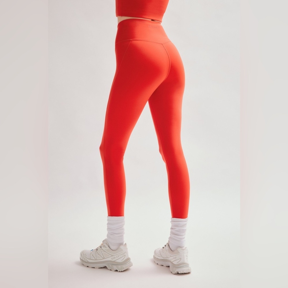 girlfriend collective Redwoods Orange Compressive High-Rise Legging Size: Small - Picture 4 of 7